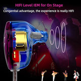 Easy Kz Zst Colorful Hybrid Banlance Armature With Dynamic In-Ear Earphone 1Ba+1Dd Hifi Headset Kz In Ear Monitors Headphones Wired Earbuds Iem Earphones Gaming Earbuds (Colorful Without Mic)