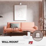 Wall Mount For Google Nest Wifi Pro 6E Mesh Router, Easy To Install Holder Bracket, Reduce Interference & Clutter, Adhesive & Screw-In Mounting
