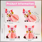Luau Party Decorations Luau Pig Honeycomb Centerpieces Tabletop Pig Bi