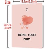 Valentines Day Card For Daughter Son,Birthday Card For Daughter Kids,Valentines Day Gifts From Mom,Birthday Card Gifts For Her Him
