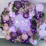 Lavender & Lilac Balloon Arch Kit for Parties Birthdays, Showers, Prom and More