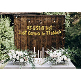 55Th Birthday Gold Glitter Banner Happy 55Th Birthday Party Decorations