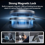 ESR for iPhone 15 Pro Case, Translucent Matte Case, Compatible with MagSafe, Military-Grade Protection, Classic Series, Frosted Black