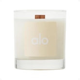 ALO Love Candle | Floral Scent - Orange, Vanilla and Blonde Sandalwood | Made with Coconut & Soy Wax Blend | Wood Wick | 60-Hour Burn Time | 8 oz