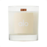 ALO Love Candle | Floral Scent - Orange, Vanilla and Blonde Sandalwood | Made with Coconut & Soy Wax Blend | Wood Wick | 60-Hour Burn Time | 8 oz