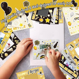 30 Packs Happy New Year Craft Kits For Kids, 2026 New Year Picture Frame Diy Craft Art New Year Party Favor Decor Home Classroom Game Activities