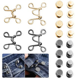 4 Sets Adjustable Nail-Free Waist Buckles, Adjustable Waist Buckle Ex