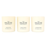 3 Candle Luxe Box Gift Set | Ocean Stone | Lavender Ember | Coastal Santal | 3.5Oz Each | Poured In The Usa |
