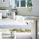 Smays 2-Pack 25ft USB to Micro USB Extension Power Cable Compatible for Wyze Cam, Oculus Go, Yi Home Camera, Kasa Cam Security Camera, White