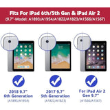Ipad 6Th/5Th Generation Case, Ipad Air 2 Case, Ipad 9.7 Case 2018/2017 With Sc