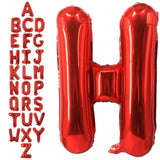 40inch Red Letter H Balloon DIY Alphabet Party Decoration