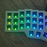 Split Keyboard Corne V4.1 46 Keys Ergonomic Hotswappable 40% Layout 3D Pla Rgb Qmk Vial All Key Programmable Mini Independent Gaming Keyboard Kit