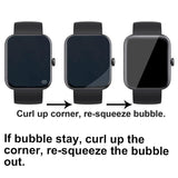 3D Screen Protector Compatible With S7 1.85 Inches Tozo Smartwatch, Pmma, Full Coverage, 3 Pieces