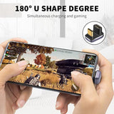 Right Angle Usb C Adapter 40Gbps, Usb C Right Angle Adapter Pd 240W Fast Charg