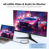 Usb C Data Transfer Cable 6Ft, Usb C 3.2 Gen 2X2 With 20Gbps High Speed, 4K@60Hz Monitor Video Display, 100W Fast Charging Full Function Cord For Macbook, Phone, Monitor, External Ssd, Dock And More