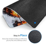 Mouse Pad Helicopter Aircraft Plane Mouse Pads For Desk Non-Slip Rubber Base Square Gaming Mousepad Mat For Computer Home Office