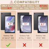 Case For Samsung Tab A7 Lite 8.7 Inch 2021 Release Sm-T220/T225/T227U, Shockpr