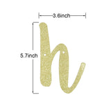 Thank You for Being A Friend Banner, Fun Gold Glitter Paper Sign for Friends/Friendship Party Decorations Hanging Bunting Garlands
