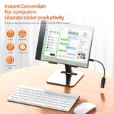 Micro Usb Male To Usb Female Adapter(2Pack)Otg 3.0 Cable Connector Data Transfer External Flash Drive Stick Extension Keyboard Android Port Converter Compatible For Samsung S6 Edge+ S7 Active Note 4 5