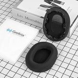 Geekria Comfort Ice Silk Replacement Ear Pads for Sony INZONE H7 (WH-G700), INZONE H9 (WH-G900N) Headphones Ear Cushions, Repair Parts (Black)