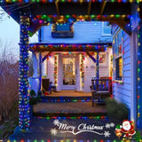 132Ft Rope Lights For Outside,2 Pack 66Ft Connectable String Lights Outdoor Waterproof Ip67,8 Modes 400 Leds Rope Lighting For Garden,Party,Indoor Bedroom,Christmas Eaves Decor,Coloured