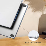 Wired Touchpad Supports Multi Gesture Control, Wired Trackpad Mouse With Multi-Touch Navigation Glass Touch Surface + Aluminum Alloy Shell For Windows 7/10/11 Laptop Notebook Computer (Silver)