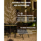 Lighted Cherry Blossom Tree Set 4Ft, 5Ft And 6Ft With 144/184/240 Warm White Led Lights For Holiday Decor - Dimmable, Ul Certified, Waterproof - Ideal For Indoor And Outdoor Decoration