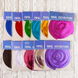 12Pcs Purple Hanging Spiral Swirl Ceiling Decorations 74cm for Party Supplies
