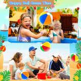 Summer Pool Beach Party Favors,60Pcs Kids Toys For Birthday Party Supplies,Pool Beach Toys,Hawaiian Leis For Luau Party Decorations,Beach Ball,Kids Sunglasses,Bubble Wands