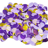 Purple Gold Confetti/Purple Gold Party Table Decorations/Eid Mubarak/Purple Birthday Decorations/Nyu Graduation Party Decorations 2025