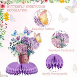 Butterfly Honeycomb Table Centerpieces - 9 Pcs Butterfly Party Table T