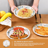 200 Pcs Christmas Paper Plates And Napkins, Christmas Tree Gold Plates And Napkins Disposable, Christmas Dinner Plates And Napkins Serve 50 Guest, Christmas Party Table Decorations