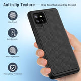 Galaxy A42 5G Phone Case Dual Layer Samsung A42 5G Cover Black