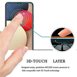 (3 Pack) Compatible for Galaxy A02s / Galaxy A02 Screen Protector Tempered Glass, Touch Sensitive,Case Friendly, 9H Hardness