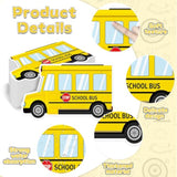 50Pcs School Bus Party Napkins Welcome Back To School Party Decorations Yellow Schools Bus Shaped Napkins First Day Of Schools Classroom Parties Decor For Schools Season Decorative Parties Favors