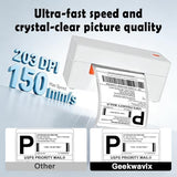 A81-Pro 4X6 Wireless Bluetooth Thermal Shipping Label Printer,Portabel Label Printer Maker For Fast Ecommerce Shipping, Compatible With , Ebay Ios/Android/Windows Etc