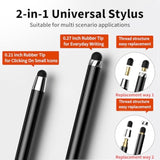 10 Pcs Stylus,Stylus Pen For Touchscreen,Stylus 2-In-1 High Sensitivity & Precision Suitable For All Touch Screens Of Iphone/Ipad/Android Tablets(10 Stylus Pen + 20 Tips)