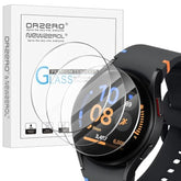 (3 Pack) Tempered Glass Watch Screen Protector For Samsung Galaxy Watch Fe, 2.5D Arc Edges 9 Hardness High Definition Anti-Scratch Bubble Free