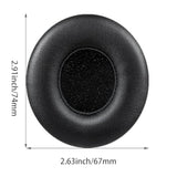 Replacement Ear Pads Compatible With Beats Solo 4 Wireless On-Ear Headphones, Replacement Ear Pads Made Of Protein Leather And Memory Foam (Black)