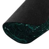 Extra Large (X-Large) Size Non-Slip Rectangle Mousepad, Green Circuit Board Mouse Pad For Home, Office And Gaming Desk