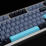 172 Keys Double Shot Keycaps Cherry Profile Blue Keycaps With 7U Spacebar Fit
