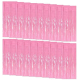 20 Pack Foil Curtain Pink Backdrop Streamers Metallic Tinsel Fringe Curtains Photo Booth Props For Birthday Wedding Engagement Bachelorette Christmas Holiday Celebration Party Decorations