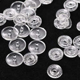200 Sets Clear Snaps For Kam Snaps, Size 20 T5 Resin Plastic Snaps But