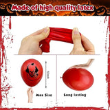 80Pcs Horror Movie Balloons Halloween Birthday Party Decorations for Kids & Adults