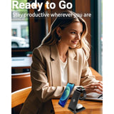 Fast Wireless Charging Station Stand Dock Pad for Apple Watches, Cell Phones & Airpods