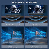 Sound Bar, 90W Soundbar for Smart TV, Bluetooth/ARC/Optical/AUX Connect, Detachable Design with Deep Bass for TV/PC/Gaming/Projector - 2-in-1 Home