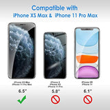JETech Screen Protector for iPhone 11 Pro Max and iPhone Xs Max 6.5-Inch, Tempered Glass Film, 2-Pack