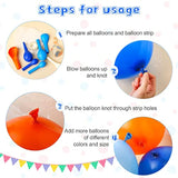 198 Pcs Orange And Blue Balloons Arch Kit 18 12 10 5 Inch Latex Confetti Orange Blue White Balloon Garland War Party Decorations For Target Sign Birthday Party Supplies