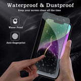 Privacy Screen Protector For Iphone 14, Shatterproof Tempered Glass Accessories, Anti Spy Tempered Glass Film, Case Friendly Ultra Resistant 9H Hardness Anti-Glare Hd Black -3 Pack
