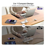 3-Port Usb Wall Charger, 3 Pack Compatible With Iphone 14/13/12/11 Pro Max, Mini, Se, Xr, Xs Max, Xs, X, 8 Plus, Ipad Pro, Air, Mini, Samsung Galaxy S5 S6 S7 Edge, Lg, Android And More